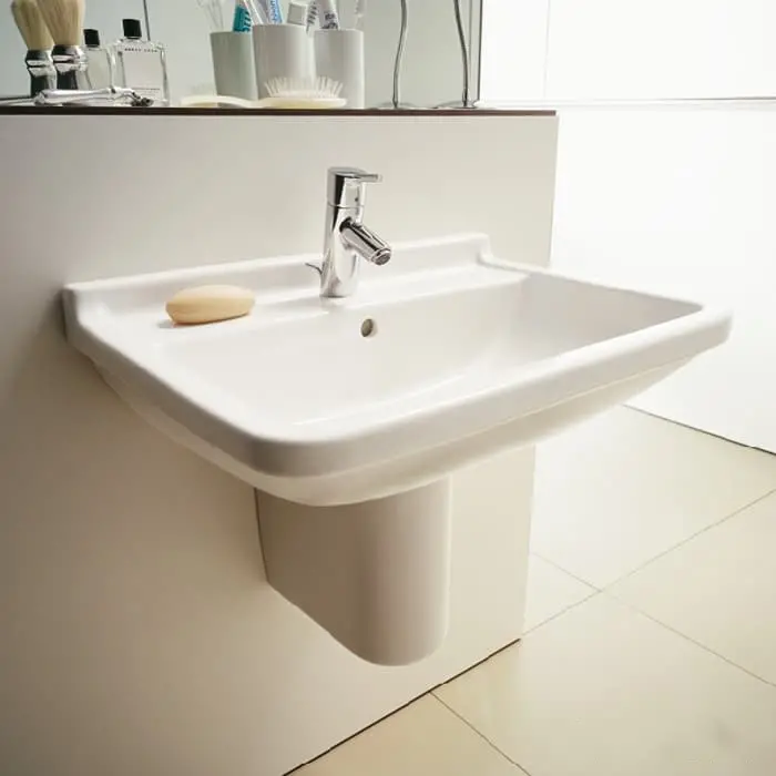 Умивальник 65 см з отвором Duravit Starck 3 (0300650000) - Фото 2