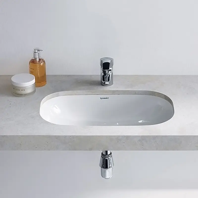 Раковина встраиваемая Duravit D-Code 56 см (0338560000) - Фото 3