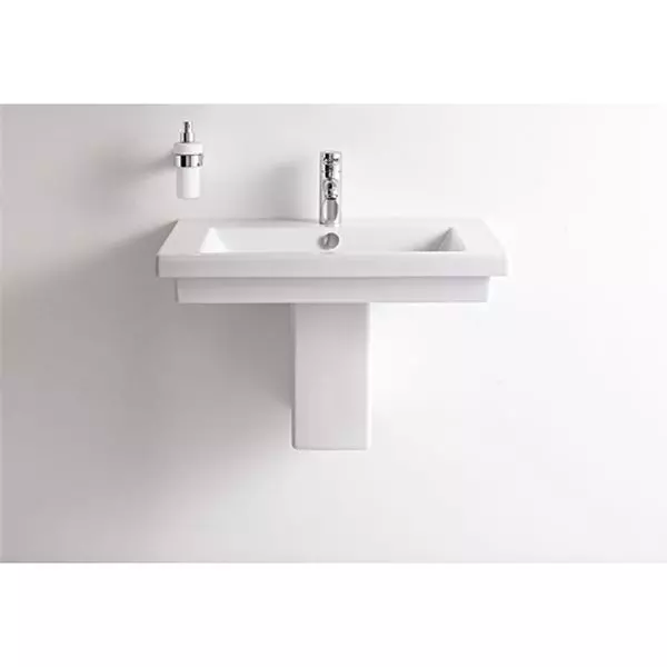 УЦІНКА: Напівп'єдестал Duravit 2nd Floor, білий (0857160000) - Фото 2