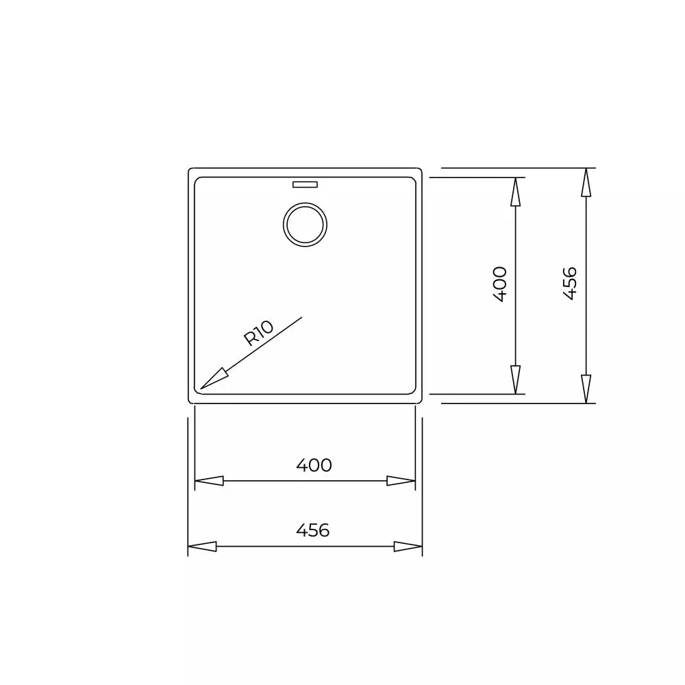 Кухонна мийка Teka Radea 40.40 TG під/над стільницю, гранітна, білий (115230050) - Фото 4