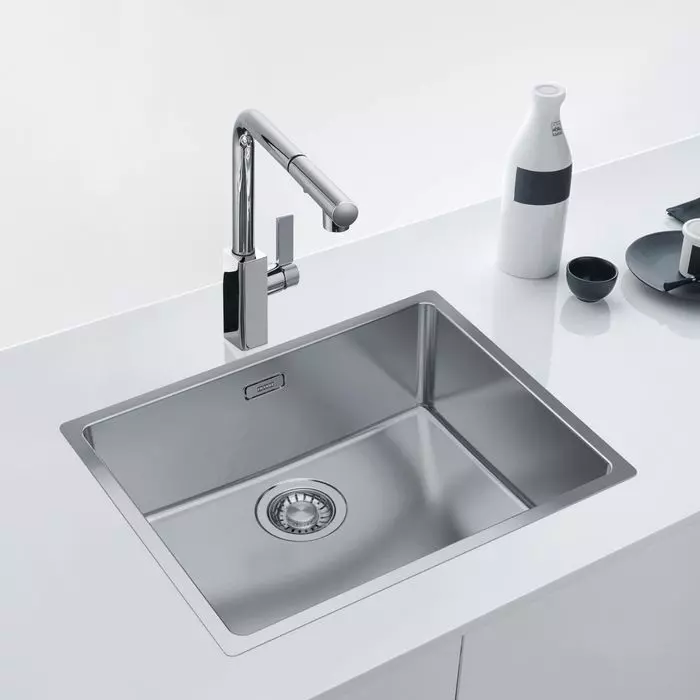 Кухонна мийка Franke Maris MRX 210-70 врівень зі стільницею, нержавіюча сталь матова (127.0719.938) - Фото 2