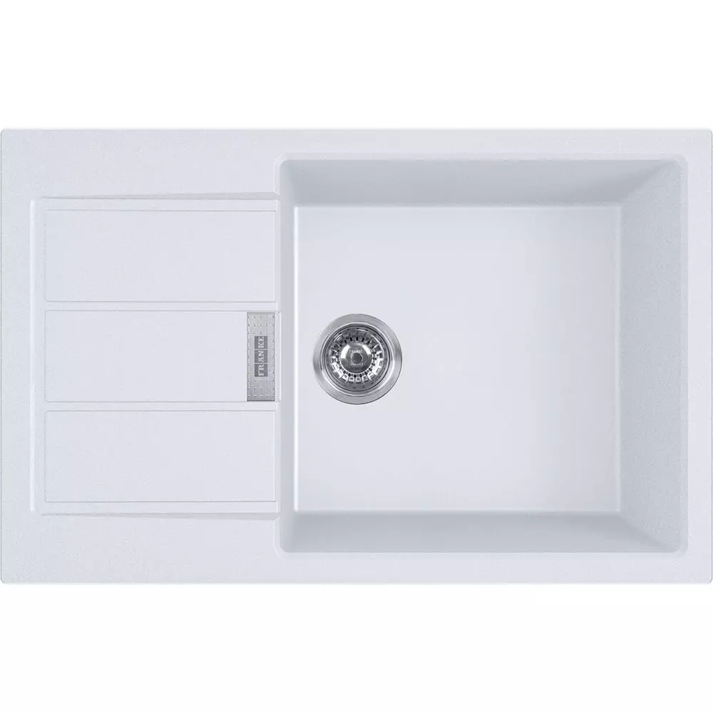 Кухонна мийка Franke Sirius S2D 611-78 XL, накладна, оборотна, 78x50, тектонайт білий (143.0621.338) - Фото 1