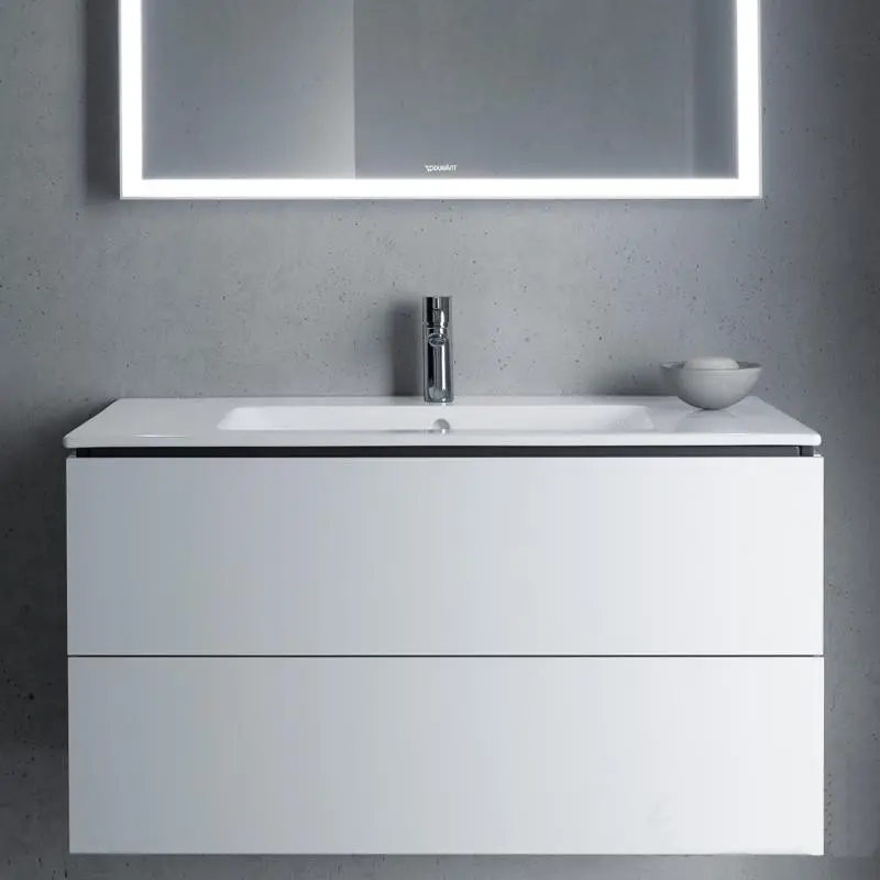 Умывальник накладной Duravit ME by Starck 123х49 см, белый (2336120000) - Фото 2