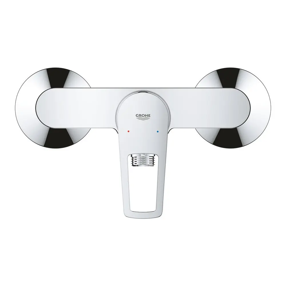 Смеситель однорычажный для душа Grohe BauLoop New настенный, хром (23634001) - Фото 2