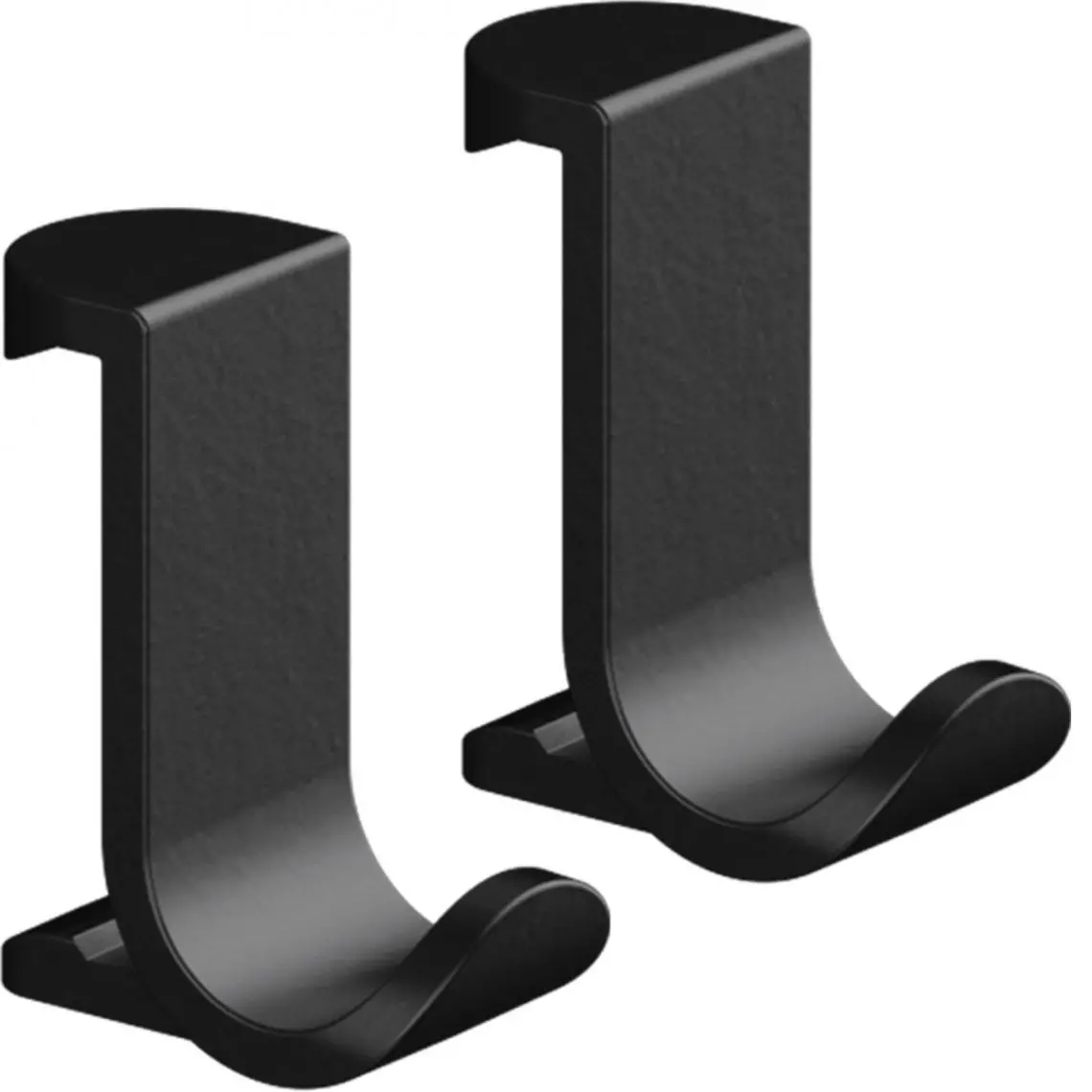 Крючки для полотенец Hansgrohe WallStoris 2 шт, 3.9x3.2x1.8 см, Matt Black (27914670) - Фото 1