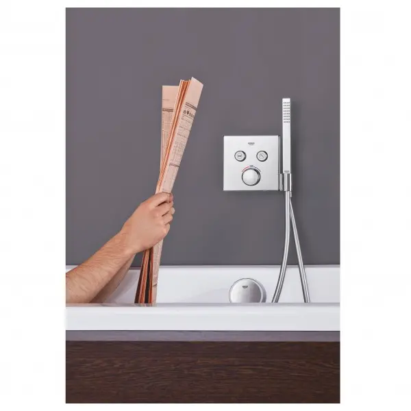 Змішувач для душа на 2 виходи Grohtherm SmartControl (29148000) - Фото 3