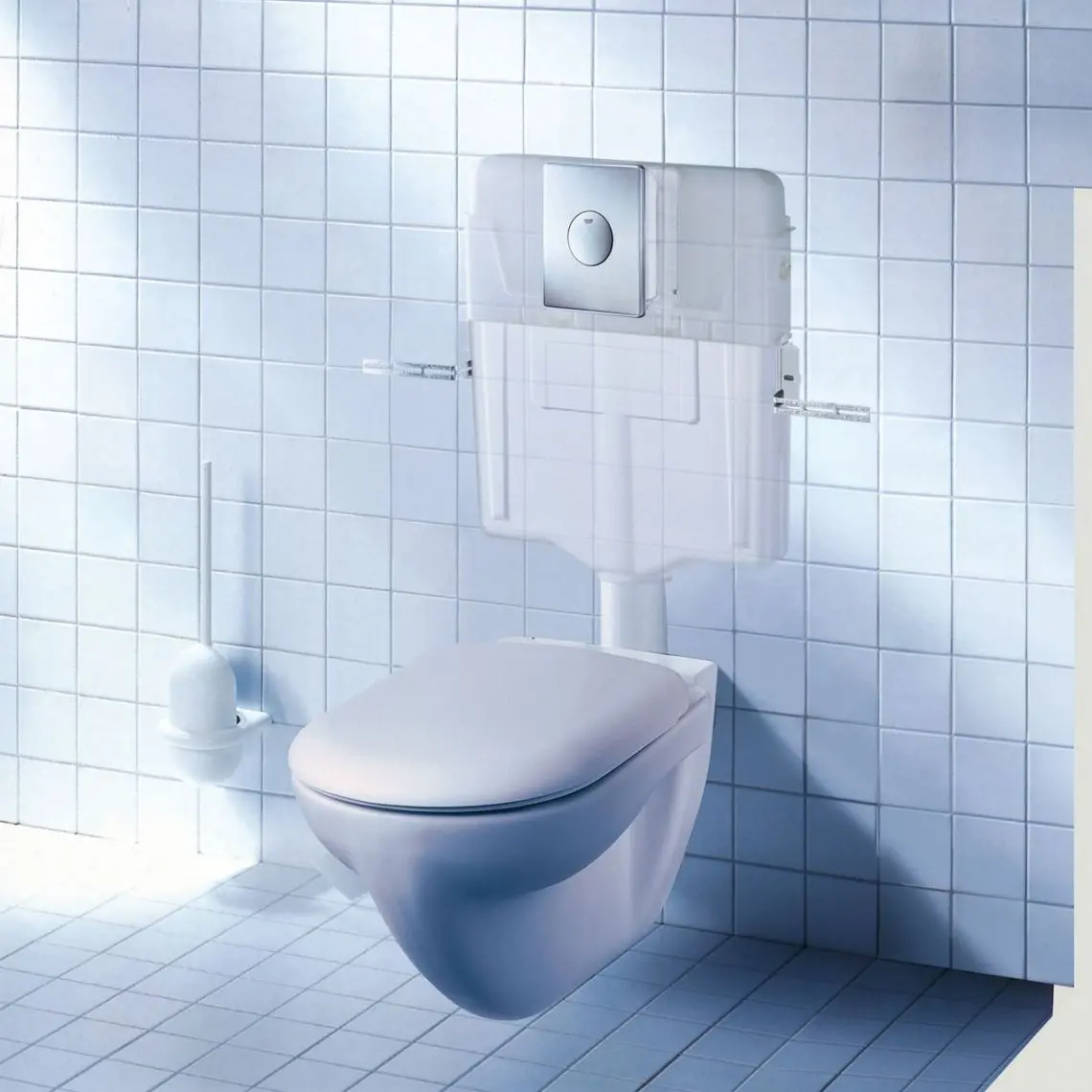 Клавіша змиву для унітазу Grohe Skate, нержавіюча сталь (38672SD0) - Фото 2