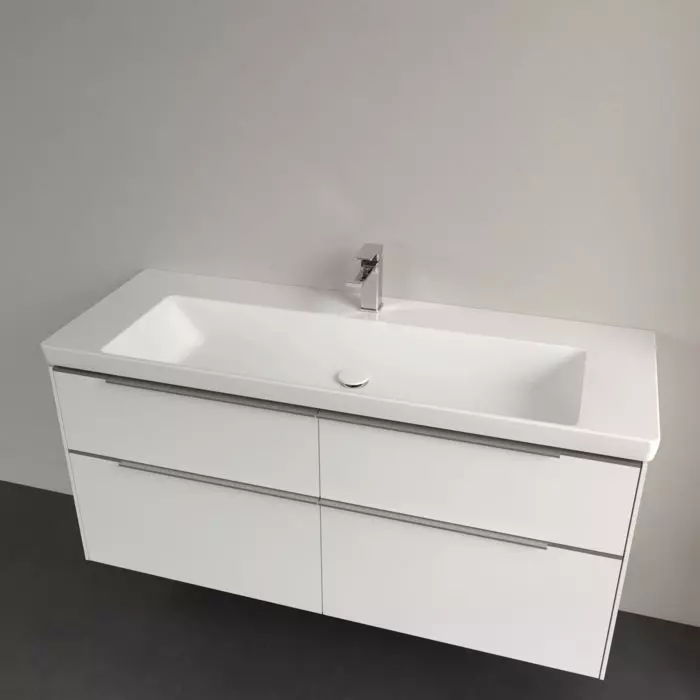 Комплект накладного умивальника Villeroy&Boch Subway 3.0 з тумою Villeroy&Boch Subway 3.0, Taupe (4A70D2R1/C60200VM) - Фото 5