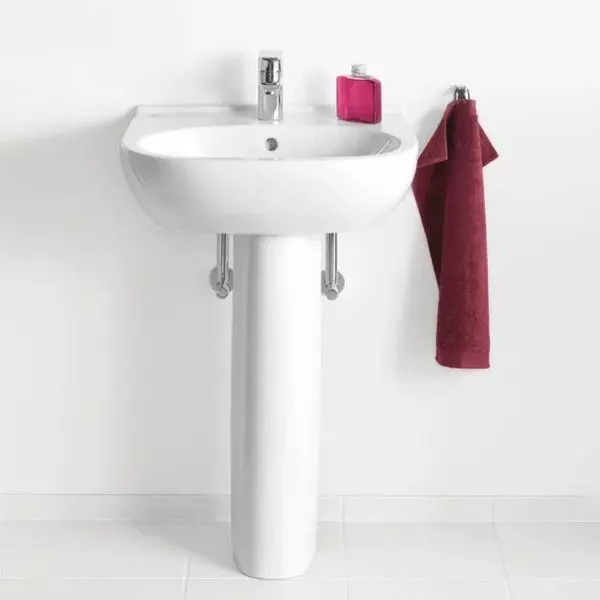 УЦІНКА: П'єдестал для умивальника Villeroy&Boch O.Novo, білий (52650001) - Фото 2