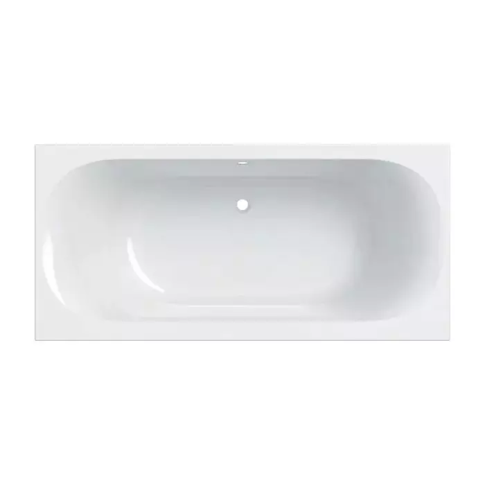 Ванна акриловая Geberit Soana Slim rim Duo с ножками: L=190 см, B=90 см, белый (554.005.01.1) - Фото 1