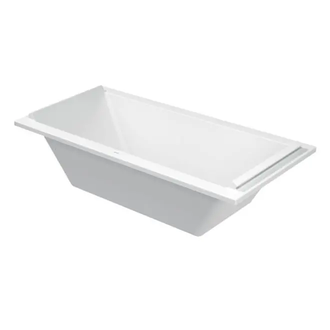 Ванна акрилова Duravit Starck вбудована 180x90, білий (700339000000000) - Фото 2