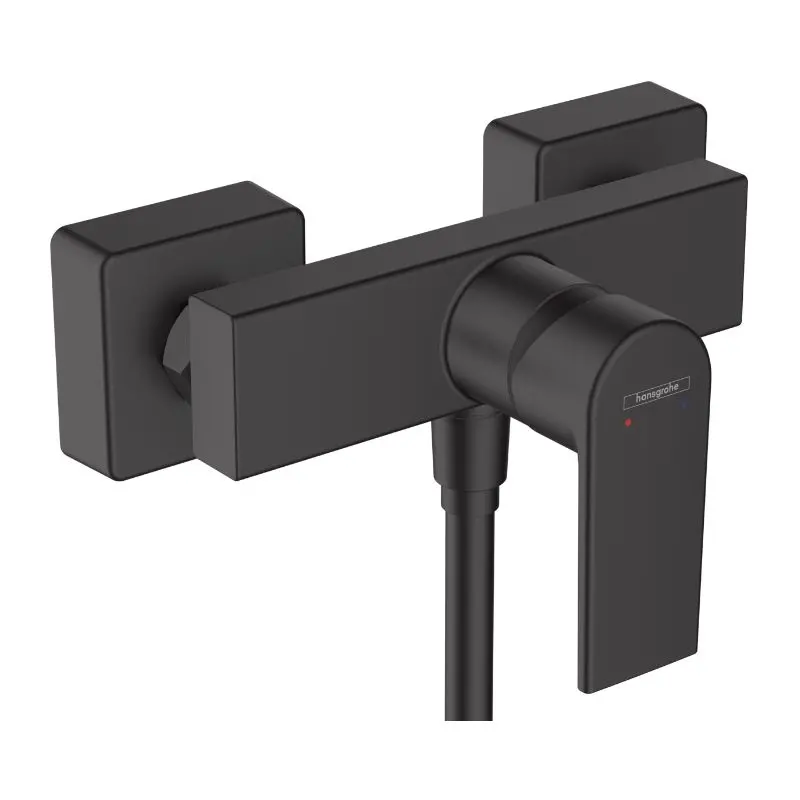 Змішувач для душу Hansgrohe Vernis Shape, чорний матовий (71650670) - Фото 1
