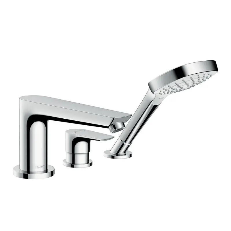 Змішувач на край ванни Hansgrohe Talis E на 3 отвори (71731000) - Фото 1