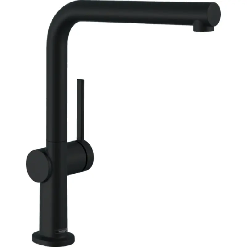 Кухонний змішувач Hansgrohe Talis 270, чорний матовий (72840670) - Фото 1
