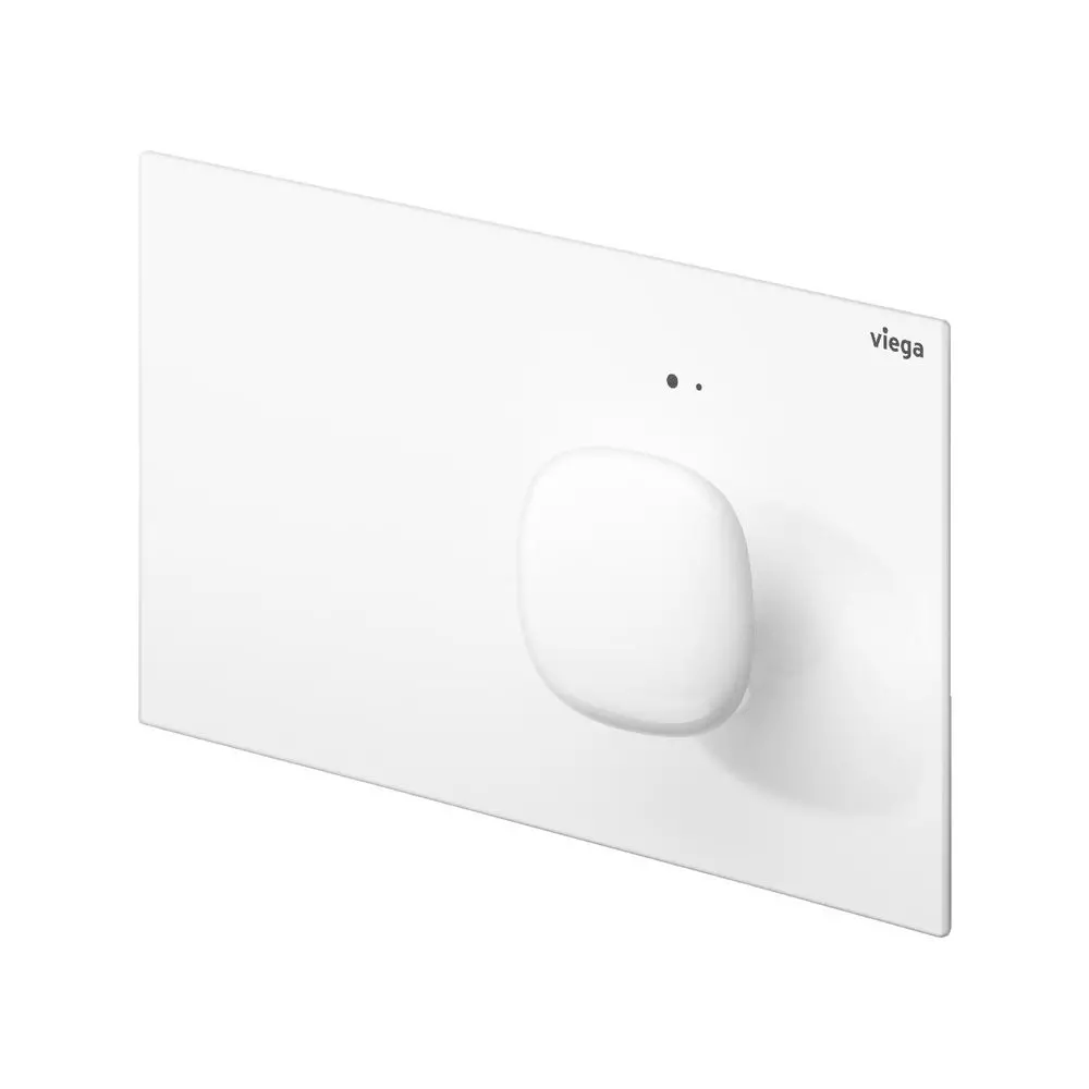 Клавіша змиву Viega Visign for More 202, зі світлодіодним підсвічуванням, білий (773458) - Фото 1
