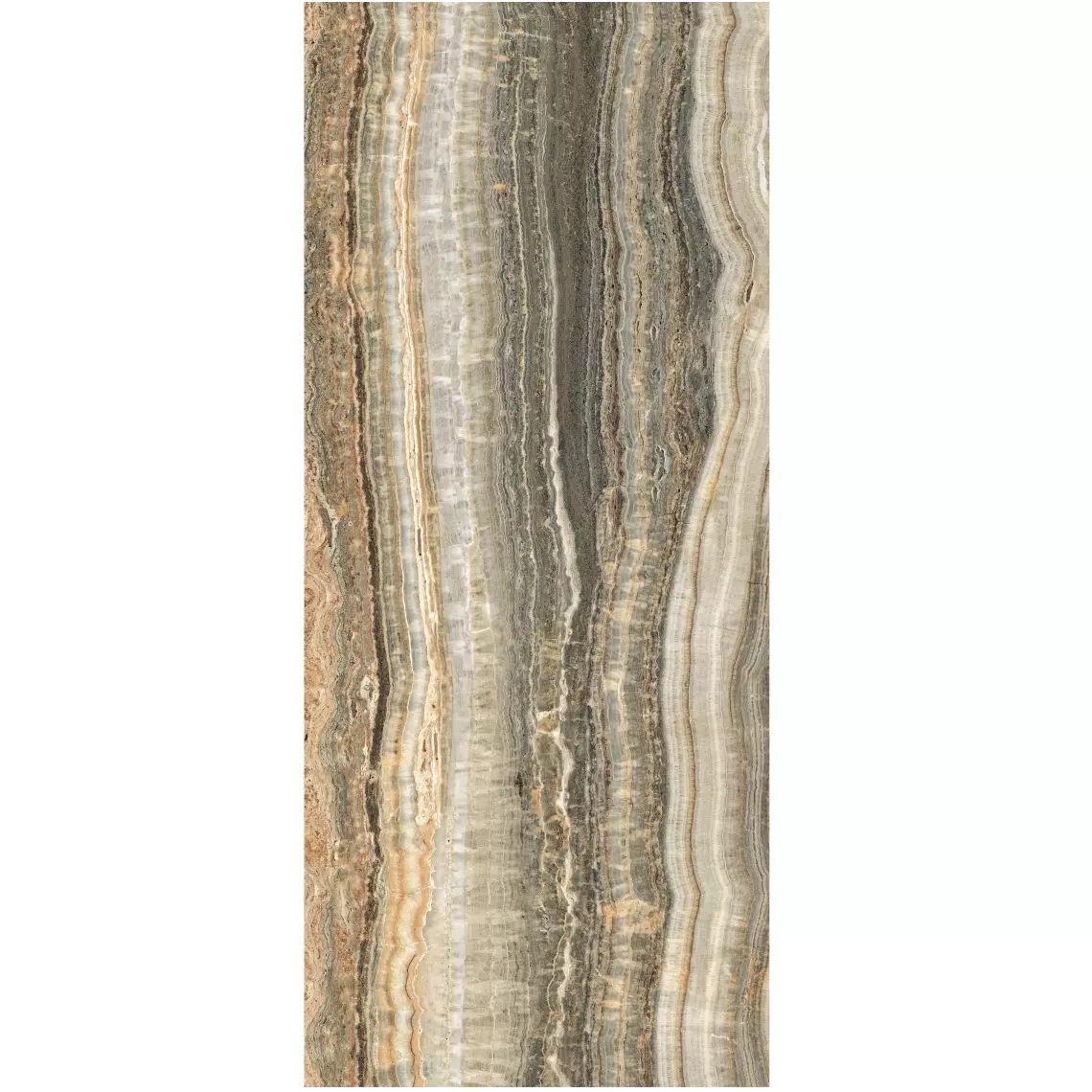 Керамограніт великоформатний Florim Eccentric Luxe Caramel Glo 120х280 R 6mm (778824) - Фото 1