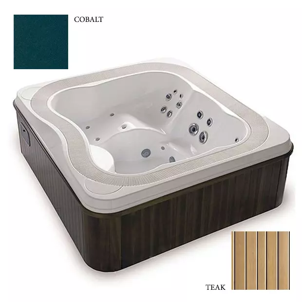 Басейн SPA Jacuzzi Profile 235/239 x 211/215x 93 H, аромотерапія, ClearRay, Cobalt/TEAK (944486397) - Фото 2