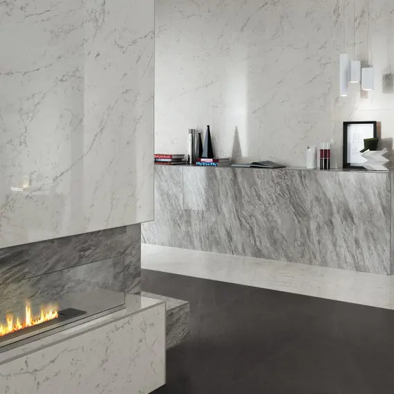 Плитка настінна Atlas Concorde Marvel Carrara Pure 50x120 (A4S3) - Фото 3
