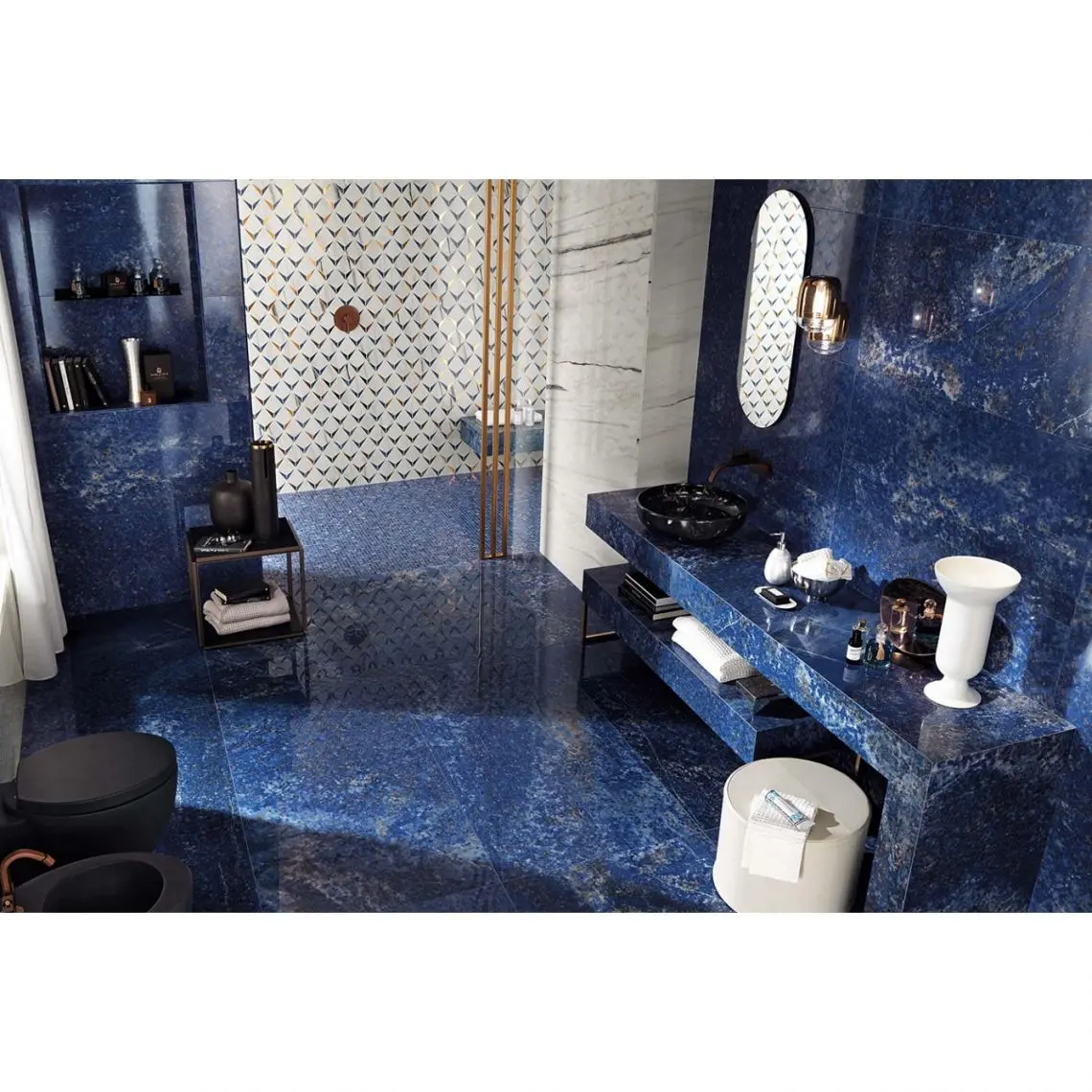Плитка Atlas Concorde XL - 6mm Thickness (²) (⁴) Marvel Ultramarine 120х278х6 Lappato (AL2I) - Фото 2