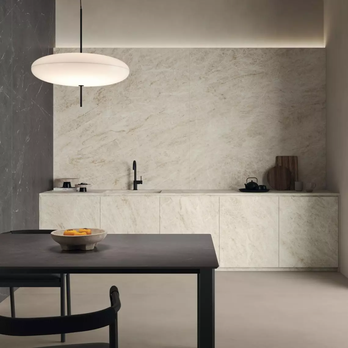 Керамограніт  Atlas Concord, Marvel Diva, Taj Mahal 60x120 Matte Sensitech 9 мм Marble effect (AX8T) - Фото 3