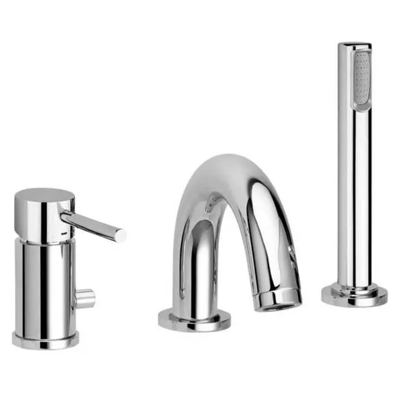 Смеситель для борта ванны Paffoni Light (LIG 040 L CR) - Фото 1