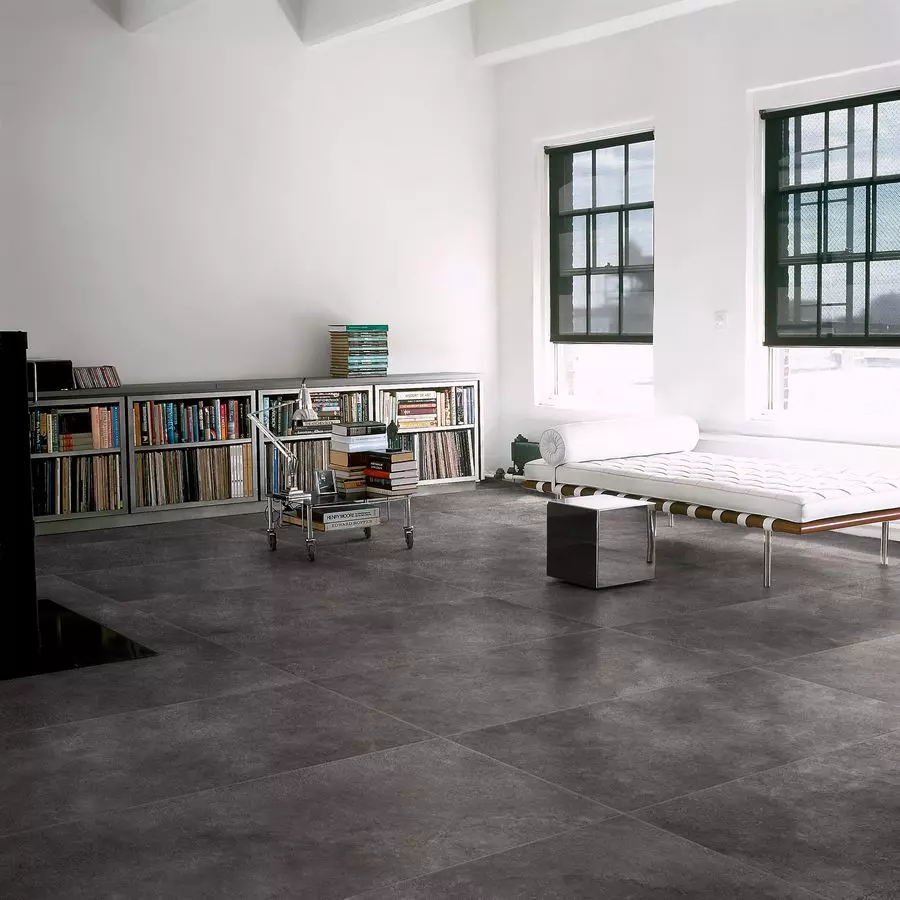 Керамогранит Marazzi Stream Anthracite 60х120 Rett. 8,5mm (M0U2) - Фото 2