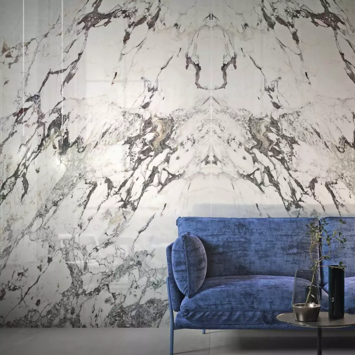 Керамогранит Marazzi Grande Marble Look Capraia Faccia A Lux 160х320 Rett. 6mm (M0ZP) - Фото 2