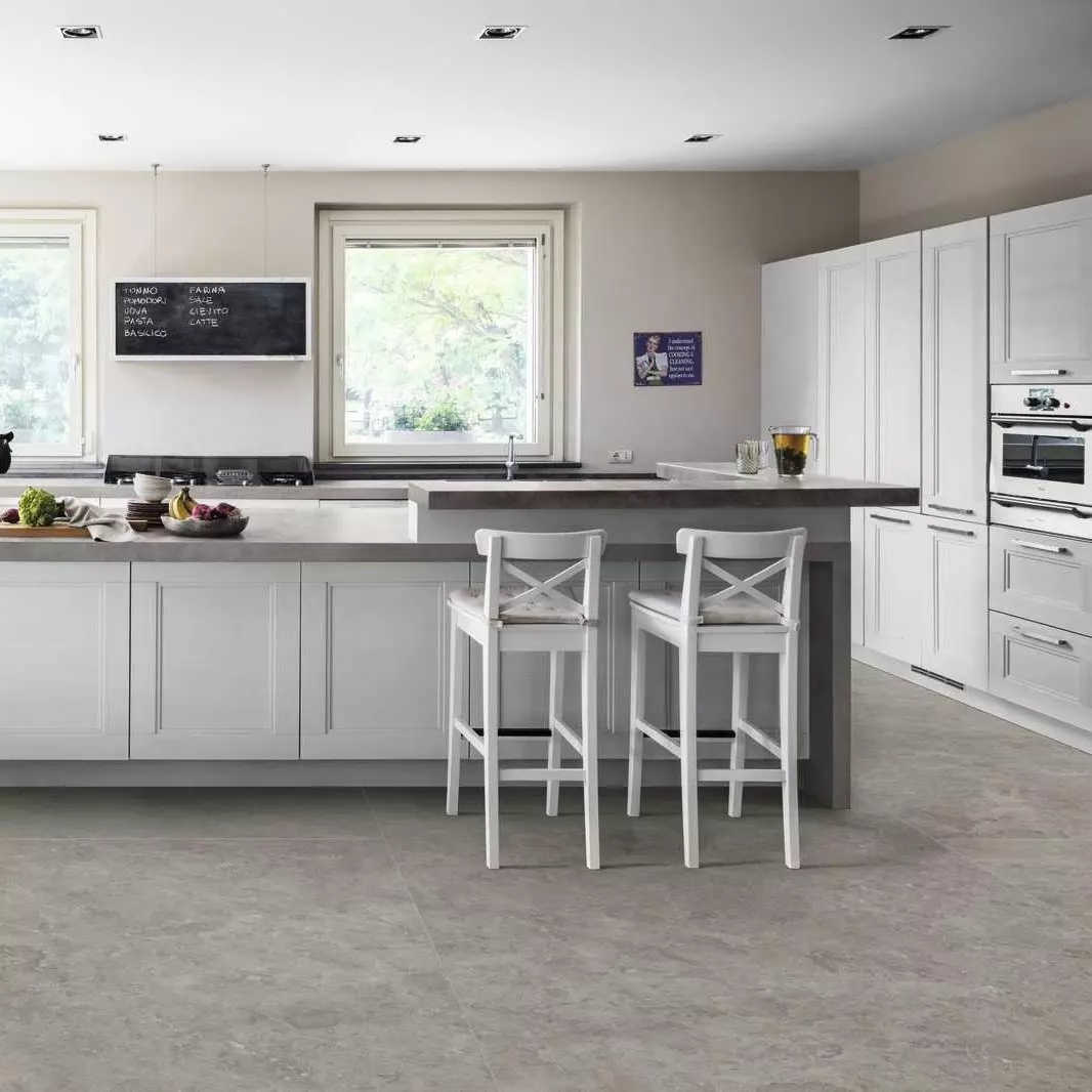 Керамограніт Marazzi Grande Stone Look, Gris Du Gent Satin Rett. Stuoiato 160x320 6mm (M7QS) - Фото 2
