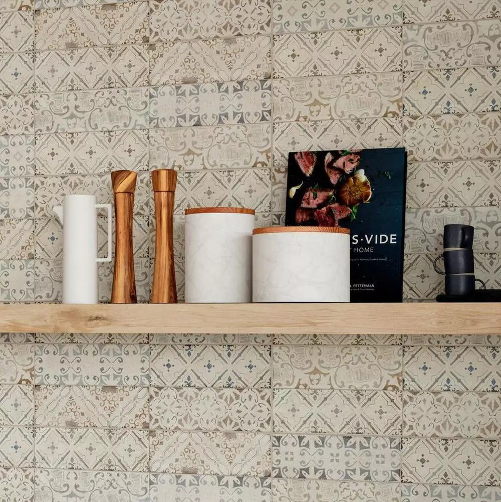 Керамогранит Marazzi, Alba Decoro Talbot 30x90 Matt 10 мм (M95Z) - Фото 2