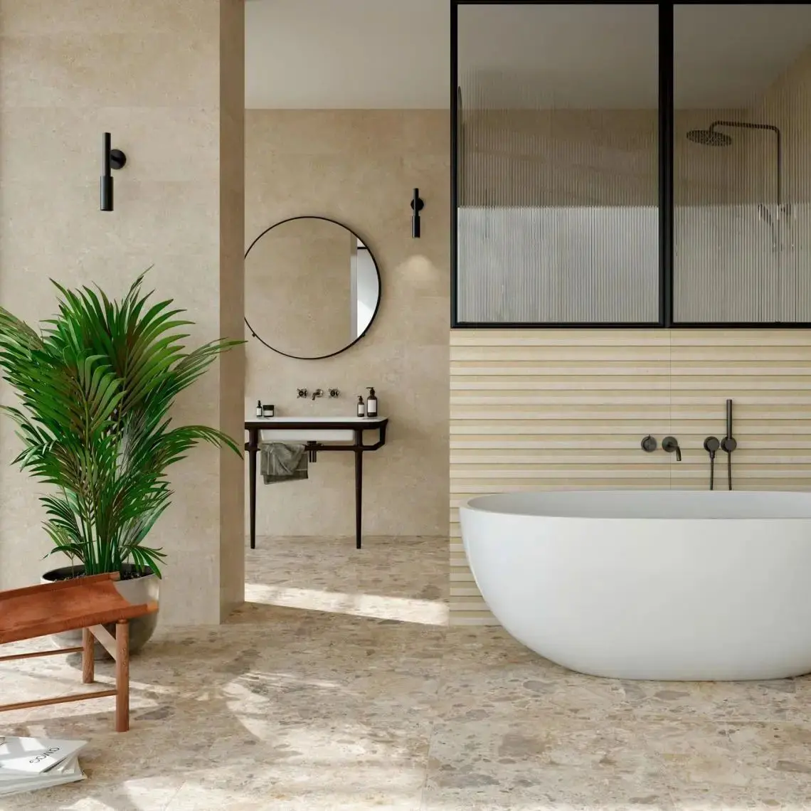 Керамограніт Marazzi, Caracter Floor Caracter Mix Multicolor Rett. 60x60, 8.5 мм (M97K) - Фото 2