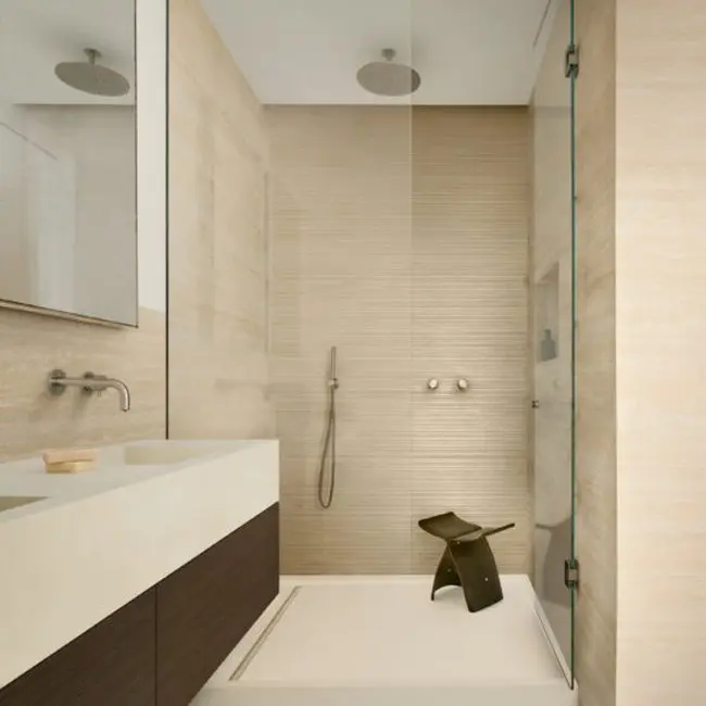 Керамограніт Marazzi, Fabula Wall 3D Mikado Travertino Classic Rett 33х100, 10 мм (MP0K) - Фото 2