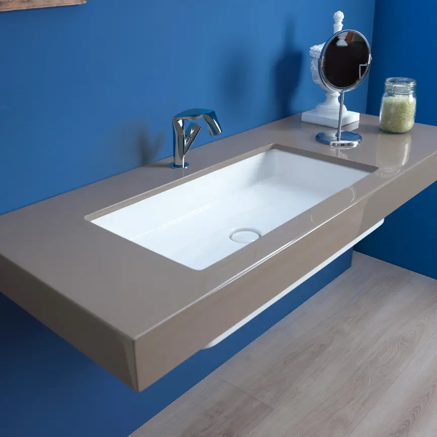 Раковина встраиваемая Flaminia Miniwash 55x35x12 см (MW60SP) - Фото 3