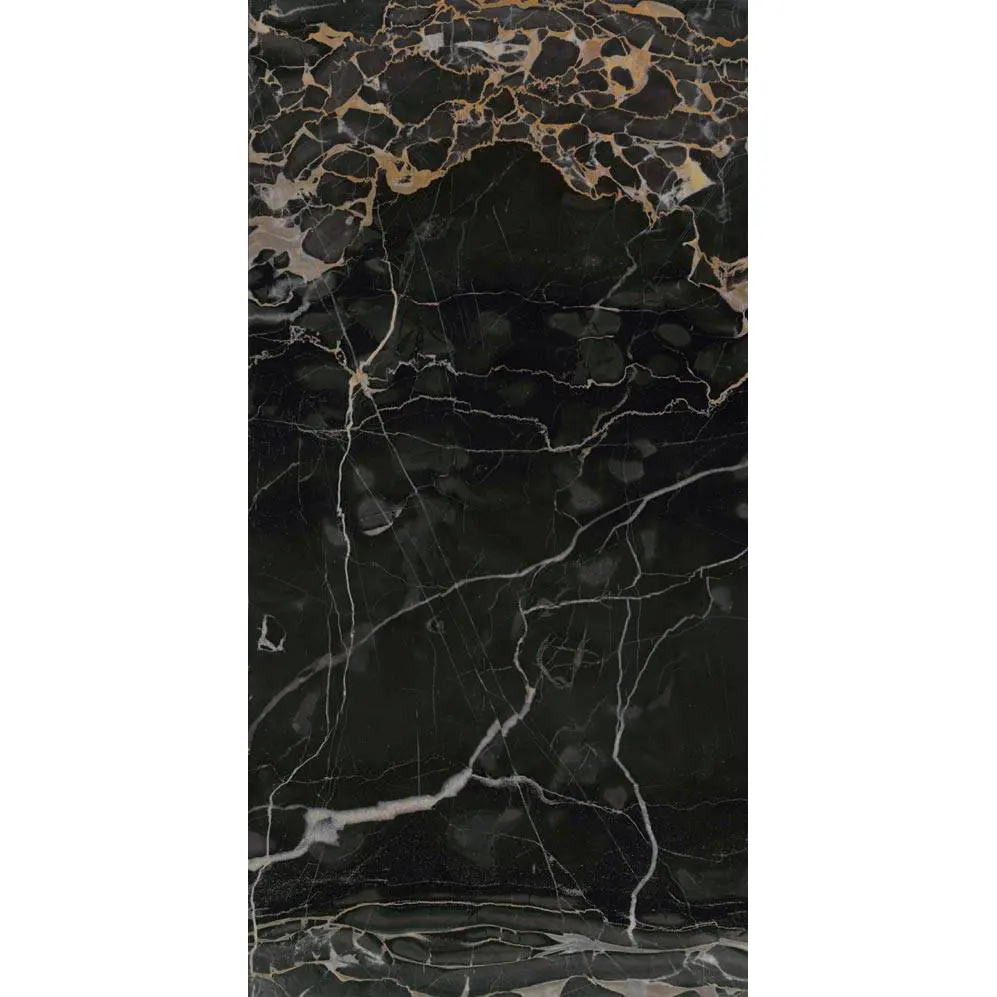 Плитка Fiandre Precious Stones Nero Portoro 150x300 (ST20A61530) - Фото 3