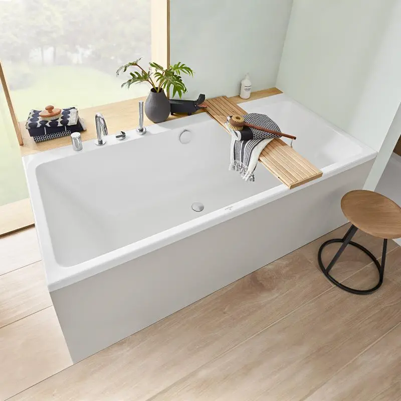 Ванна акрилова Villeroy&Boch Subway 180x80 (UBA180SUB2V-01) - Фото 4
