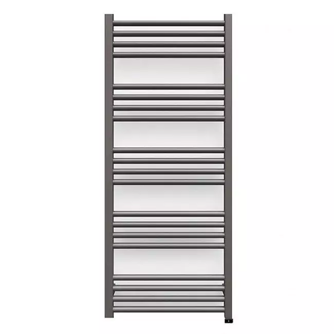 Полотенцесушитель электрический TERMA FIONA 1140/530, MOA Silver 600Wt, E1-левое, Silver MAT (SMA) (WLFIN114053KSMAE1MOAMX4) - Фото 1