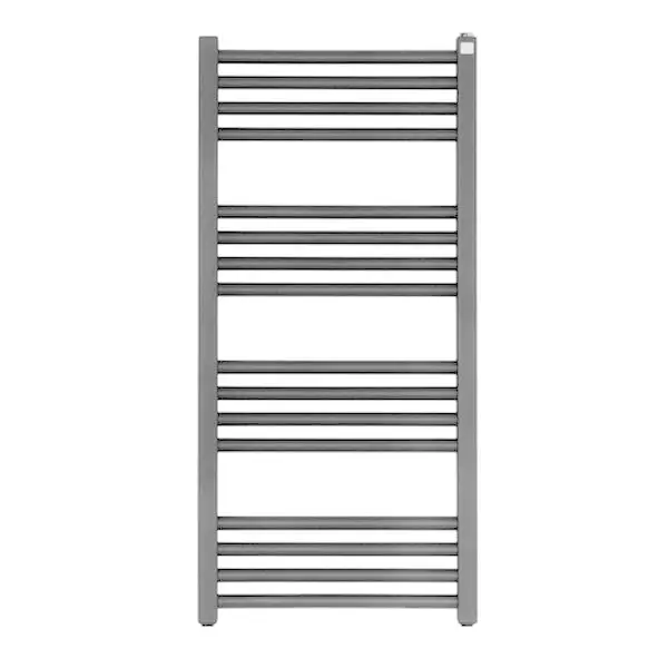 Полотенцесушитель электрический Terma FIONA One 900х500, подключение справа, Silver Matt (WWFIE090050KSMAE8P) - Фото 1