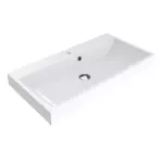 Умивальник накладний, врізний Miraggio Varna 800, 41,7х79,4 білий глянсовий (0000258) - Фото 1
