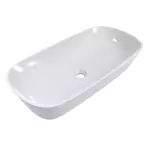 Умивальник накладний Miraggio Tripoli, 40х80, білий глянсовий (0000586) - Фото 1