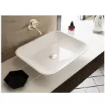 Умывальник накладной Miraggio Marteen, 40,1х49,9, белый глянцевый (0000654) - Фото 3