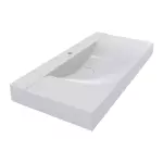 Умывальник подвесной Miraggio Fly 1000, белый (0000733) - Фото 1