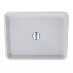 Умивальник для підлоги, пристінний Miraggio Sunny, 45х60, білий глянсовий (0001249) - Фото 2