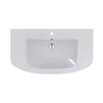 Умивальник врізний/накладний Miraggio Dea 1000, бiлий (0001545) - Фото 2