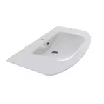 Умивальник врізний/накладний Miraggio Dea 1000, бiлий (0001545) - Фото 1
