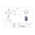 Умывальник отдельностоящий Miraggio Cosmos Mirasoft 46х88 см без перелива, белый матовый (0001635) - Фото 3