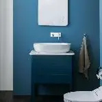 Умивальник настільний Duravit Luv 60 см, білий (0379600000) - Фото 2