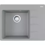 Кухонна мийка Franke Centro CNG 611-62 TL, накладна, крило праворуч, 62х50, граніт сірий камінь (114.0630.461) - Фото 1
