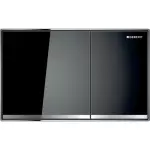 Змивна клавіша Geberit Sigma60 для подвійного змиву, врівень зі стіною: чорний, дзеркальна, глянцевий (115.640.SJ.1) - Фото 1