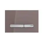 Клавіша змиву Geberit Sigma50 скло, умбра (115.788.SQ.2) - Фото 1