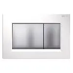 Клавіша змиву Geberit Sigma 30, білий/матовий хром (115.883.KL.1) - Фото 1