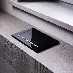 Клавіша змиву Geberit Sigma30 пластик, чорний/глянсовий хром/чорний (115.883.KM.1) - Фото 2